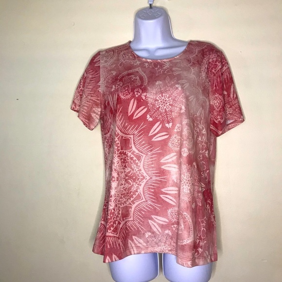 Christopher & Banks Medallion Burnout Tee - Picture 16 of 16